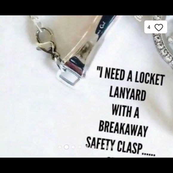 Origami Owl Silver Lanyard Breakaway Safety Clasp - Picture 2 of 9